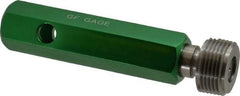 GF Gage - 3/4-14 Single End Tapered Plug Pipe Thread Gage - Handle Size 4 Included, NPTF-L1 Tolerance - Industrial Tool & Supply