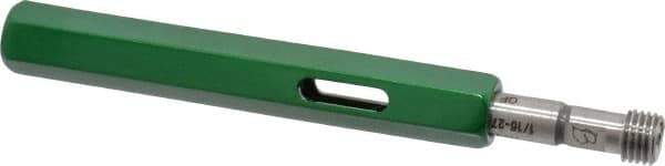GF Gage - 1/16-27 Single End Tapered Plug Pipe Thread Gage - Handle Size 1 Included, NPTF-L3 Tolerance - Industrial Tool & Supply