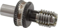 GF Gage - M10 x 1.5, 1/4 Inch Thread, Tapped Hole Location Gage - 5/16 Inch Head Diameter - Industrial Tool & Supply