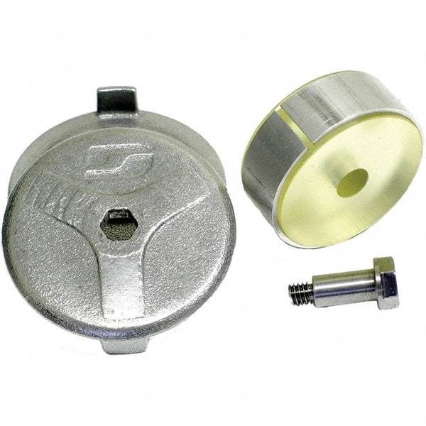 Dynabrade - Brush Mounting Wheel Hub Assembly - Compatible with 4" DynaZip Surface Preparation Tools - Industrial Tool & Supply