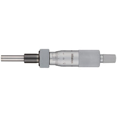 Mitutoyo - Mechanical Micrometer Heads; Minimum Measurement (Inch): 0 ; Minimum Measurement (Decimal Inch): 0 ; Minimum Measurement (mm): 0 ; Maximum Measurement (mm): 25 ; Thimble Diameter (mm): 18.00 ; Digital Counter: No - Exact Industrial Supply