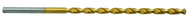 8.9mm Dia. - Cobalt Taper Length Drill - 118° Point - TiN - Industrial Tool & Supply