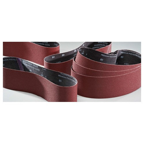 2″ × 48″-220 Grit - Aluminum Oxide - Resin Waterproof Cloth Belt - Industrial Tool & Supply