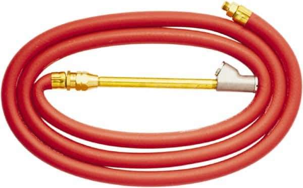 Milton - Inflator Gauge Hose Whip - Use with Milton 500 Series Inflator Gauges - Industrial Tool & Supply