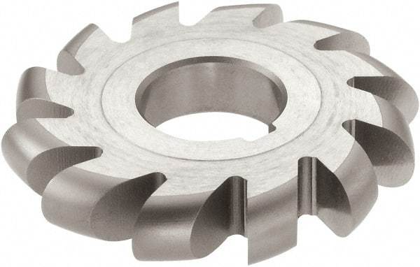 Keo - 1/16" Radius, 1/8" Circle Diam, 2-1/4" Cutter Diam, Arbor Connection, Convex Radius Cutter - High Speed Steel, Uncoated, Form Relieved, 16 Teeth - Industrial Tool & Supply