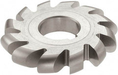 Keo - 1/16" Radius, 1/8" Circle Diam, 2-1/4" Cutter Diam, Arbor Connection, Convex Radius Cutter - High Speed Steel, Uncoated, Form Relieved, 16 Teeth - Industrial Tool & Supply
