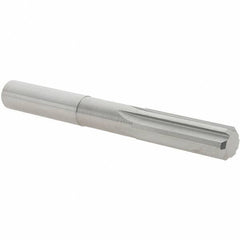 OSG - 13/32" Solid Carbide Chucking Reamer - Straight Flute, 3/8" Straight Shank, 1-1/4" Flute Length, 3-1/2" OAL - Industrial Tool & Supply