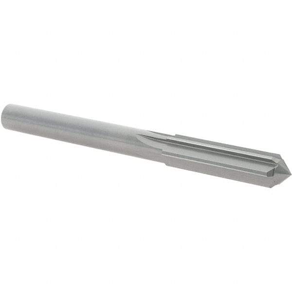 OSG - 8.9mm Solid Carbide Chucking Reamer - Straight Flute, 7.94mm Straight Shank, 32mm Flute Length, 89mm OAL - Industrial Tool & Supply