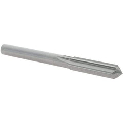 OSG - 8.9mm Solid Carbide Chucking Reamer - Straight Flute, 7.94mm Straight Shank, 32mm Flute Length, 89mm OAL - Industrial Tool & Supply