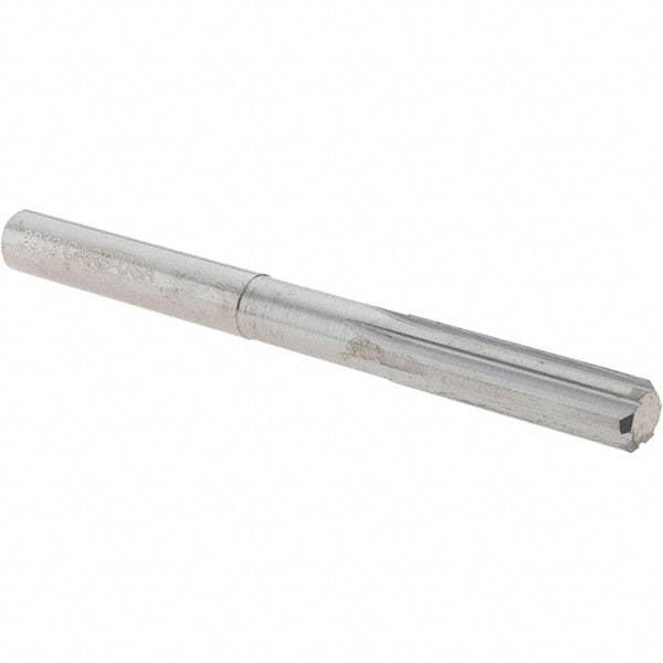 OSG - 7.4mm Solid Carbide Chucking Reamer - Straight Flute, 7.4mm Straight Shank, 29mm Flute Length, 83mm OAL - Industrial Tool & Supply