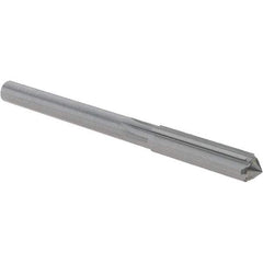 OSG - 7.1mm Solid Carbide Chucking Reamer - Straight Flute, 6.35mm Straight Shank, 29mm Flute Length, 83mm OAL - Industrial Tool & Supply