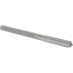 OSG - #3 Solid Carbide Chucking Reamer - Straight Flute, 3/16" Straight Shank, 1" Flute Length, 3" OAL - Industrial Tool & Supply