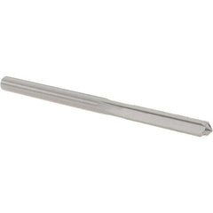 OSG - #9 Solid Carbide Chucking Reamer - Straight Flute, 3/16" Straight Shank, 1" Flute Length, 3" OAL - Industrial Tool & Supply