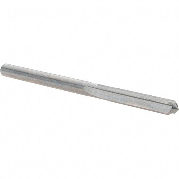 OSG - #16 Solid Carbide Chucking Reamer - Straight Flute, 11/64" Straight Shank, 7/8" Flute Length, 2-3/4" OAL - Industrial Tool & Supply
