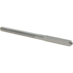 OSG - #18 Solid Carbide Chucking Reamer - Straight Flute, 5/32" Straight Shank, 7/8" Flute Length, 2-3/4" OAL - Industrial Tool & Supply