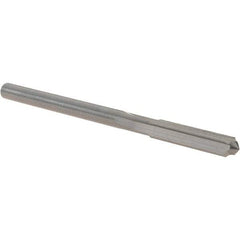 OSG - #21 Solid Carbide Chucking Reamer - Straight Flute, 9/64" Straight Shank, 3/4" Flute Length, 2-1/2" OAL - Industrial Tool & Supply