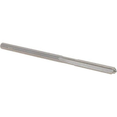 OSG - #29 Solid Carbide Chucking Reamer - Straight Flute, 1/8" Straight Shank, 3/4" Flute Length, 2-1/2" OAL - Industrial Tool & Supply