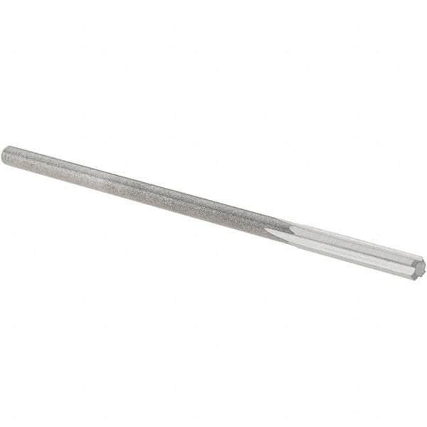 OSG - 1/16" Solid Carbide Chucking Reamer - Straight Flute, 0.052" Straight Shank, 3/8" Flute Length, 1-1/2" OAL - Industrial Tool & Supply