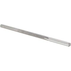 OSG - 1/16" Solid Carbide Chucking Reamer - Straight Flute, 0.052" Straight Shank, 3/8" Flute Length, 1-1/2" OAL - Industrial Tool & Supply