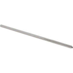 OSG - 3/64" Solid Carbide Chucking Reamer - Straight Flute, 0.041" Straight Shank, 3/8" Flute Length, 1-1/2" OAL - Industrial Tool & Supply