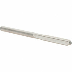 OSG - 5.3mm Solid Carbide Chucking Reamer - Straight Flute, 4.76mm Straight Shank, 25mm Flute Length, 76mm OAL - Industrial Tool & Supply