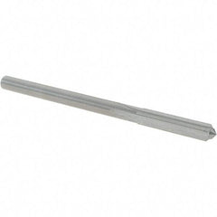 OSG - 3.8mm Solid Carbide Chucking Reamer - Straight Flute, 3.57mm Straight Shank, 19mm Flute Length, 64mm OAL - Industrial Tool & Supply