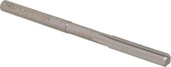 OSG - 3.7mm Solid Carbide Chucking Reamer - Straight Flute, 3.57mm Straight Shank, 19mm Flute Length, 64mm OAL - Industrial Tool & Supply