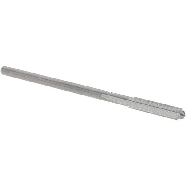OSG - 2.4mm Solid Carbide Chucking Reamer - Straight Flute, 1.98mm Straight Shank, 12mm Flute Length, 50mm OAL - Industrial Tool & Supply