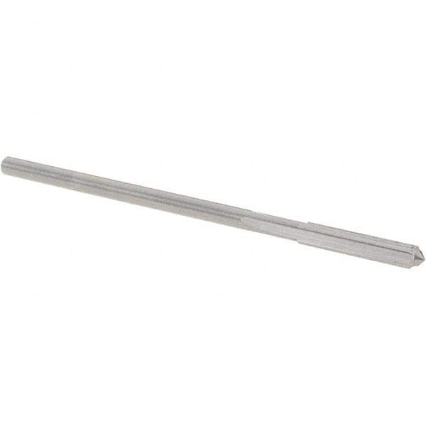 OSG - 2.3mm Solid Carbide Chucking Reamer - Straight Flute, 1.98mm Straight Shank, 12mm Flute Length, 50mm OAL - Industrial Tool & Supply
