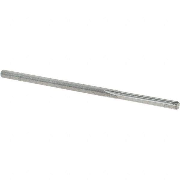 OSG - 5/64" Solid Carbide Chucking Reamer - Straight Flute, 1/16" Straight Shank, 1/2" Flute Length, 1-3/4" OAL - Industrial Tool & Supply