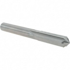 OSG - 10mm Solid Carbide Chucking Reamer - Straight Flute, 9.53mm Straight Shank, 32mm Flute Length, 89mm OAL - Industrial Tool & Supply