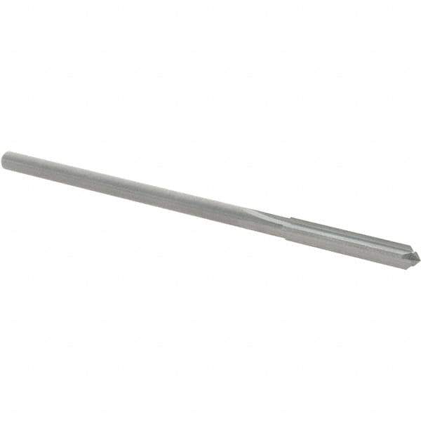 OSG - 2.7mm Solid Carbide Chucking Reamer - Straight Flute, 2.38mm Straight Shank, 16mm Flute Length, 57mm OAL - Industrial Tool & Supply