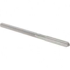 OSG - 5/32" Solid Carbide Chucking Reamer - Straight Flute, 9/64" Straight Shank, 3/4" Flute Length, 2-1/2" OAL - Industrial Tool & Supply