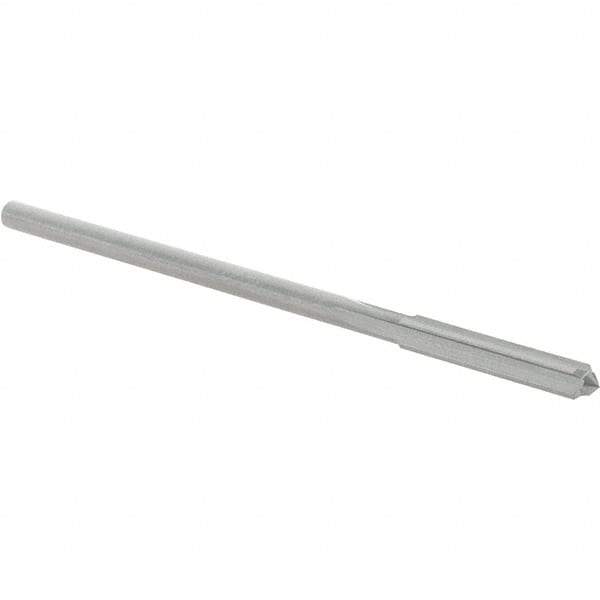 OSG - #35 Solid Carbide Chucking Reamer - Straight Flute, 3/32" Straight Shank, 5/8" Flute Length, 2-1/4" OAL - Industrial Tool & Supply