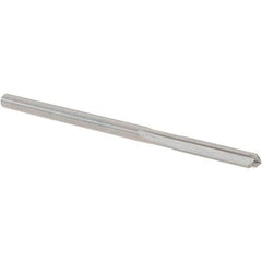 OSG - #32 Solid Carbide Chucking Reamer - Straight Flute, 7/64" Straight Shank, 5/8" Flute Length, 2-1/4" OAL - Industrial Tool & Supply
