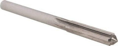 OSG - 7mm Solid Carbide Chucking Reamer - Straight Flute, 6.35mm Straight Shank, 29mm Flute Length, 83mm OAL - Industrial Tool & Supply