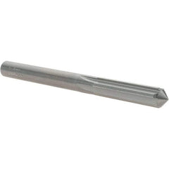 OSG - 7.8mm Solid Carbide Chucking Reamer - Straight Flute, 7.14mm Straight Shank, 29mm Flute Length, 83mm OAL - Industrial Tool & Supply