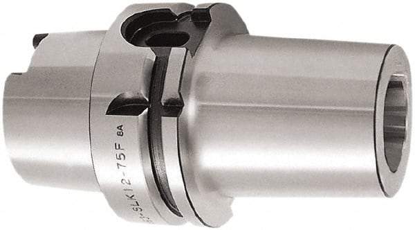 OSG - HSK50E Taper Shank Shrink Fit Tool Holder & Adapter - 75mm Projection, 38mm Nose Diam, Through Coolant - Exact Industrial Supply