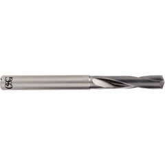 OSG - 8.8mm 140° Spiral Flute Solid Carbide Screw Machine Drill Bit - Industrial Tool & Supply