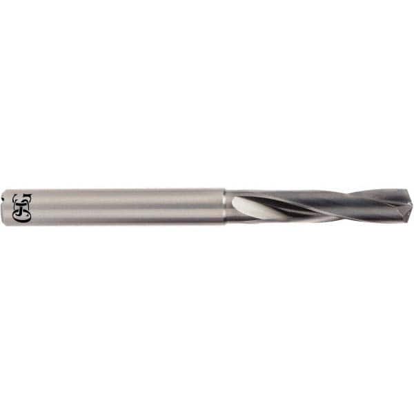 OSG - 21/64" 140° Spiral Flute Solid Carbide Screw Machine Drill Bit - Industrial Tool & Supply