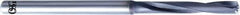 OSG - 5/32" 140° Solid Carbide Jobber Drill - WXS Finish, Right Hand Cut, Spiral Flute, Straight Shank, 78mm OAL, Standard Point - Industrial Tool & Supply
