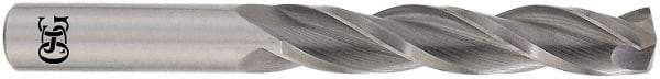 OSG - 9/32" 118° Solid Carbide Jobber Drill - Bright Finish, Right Hand Cut, Spiral Flute, Straight Shank, 3-1/2" OAL, Standard Point - Industrial Tool & Supply