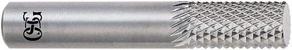 OSG - 3/32" Diam, 5/16" LOC, End Mill End, Solid Carbide Diamond Pattern Router Bit - Right Hand Cut, 1-1/2" OAL, 1/8" Shank Diam, Use on Glass Reinforced Polyester, Graphite Composite Laminates, Kevlar, Phenolic Epoxy - Industrial Tool & Supply