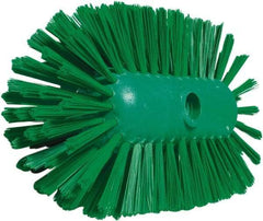 PRO-SOURCE - Nylon Valve Brush - 13-1/2" OAL, 10" Head Length, Steel Handle - Industrial Tool & Supply