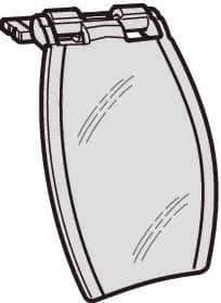 Square D - Wireless Pushbutton System Cover - For Use with Biometric Switch - Industrial Tool & Supply