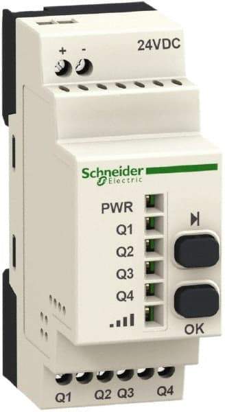 Square D - Wireless Pushbutton System with Programmable Receiver - 24 VDC, PNP Output, IP20 - Industrial Tool & Supply