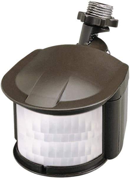 Cooper Lighting - 120 VAC, 180° Pattern, Wall Mount Photoelectric Sensor - For Use with Floodlight - Industrial Tool & Supply