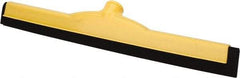 PRO-SOURCE - 18" Rubber Blade Floor Squeegee - Yellow - Industrial Tool & Supply