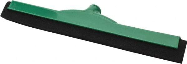 PRO-SOURCE - 18" Rubber Blade Floor Squeegee - Green - Industrial Tool & Supply