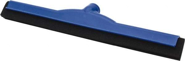 PRO-SOURCE - 18" Rubber Blade Floor Squeegee - Blue - Industrial Tool & Supply